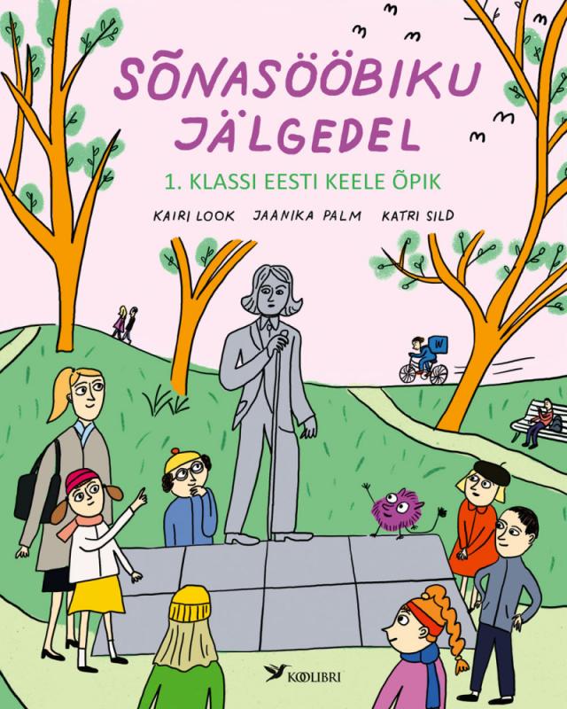 S&otilde;nas&ouml;&ouml;biku j&auml;lgedel. 1. klassi eesti keele &otilde;pik