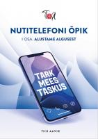 Nutitelefoni &otilde;pik TARK MEES TASKUS I osa Alustame algusest