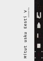 Mitut usku eesti V. Esoteerika