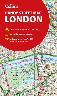 Collins London Handy Street Map: Discover New Places in London New Ninth edition