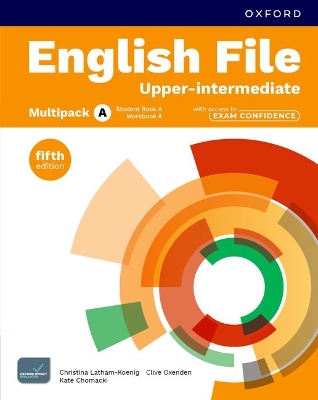 English File 5E  B2 Upper Intermediate Student Book & Workbook with access to Exam Confidence Multipack A, 5th Edition