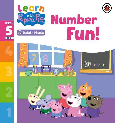 Learn with Peppa Phonics Level 5 Book 9   Number Fun! (Phonics Reader)