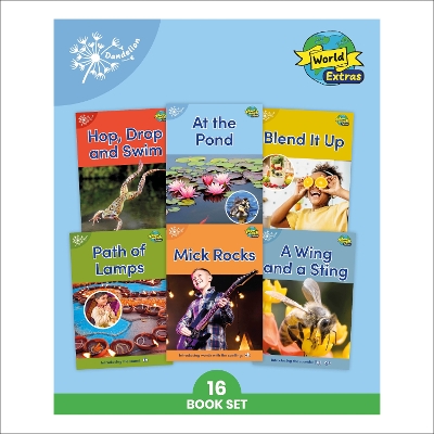 Phonic Books Dandelion World Extras Stages 8-15: Adjacent consonants and consonant digraphs