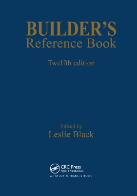 Builder's Reference Book 12th edition