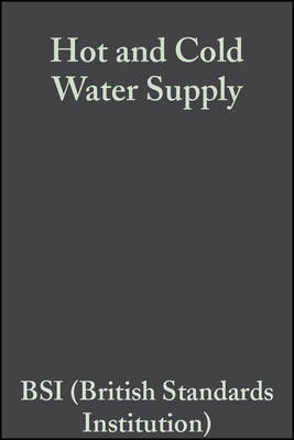 Hot and Cold Water Supply 2nd Revised edition