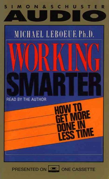 Working Smarter Enlarged edition
