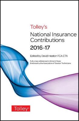 Tolley's National Insurance Contributions 2016-17 Main Annual New edition