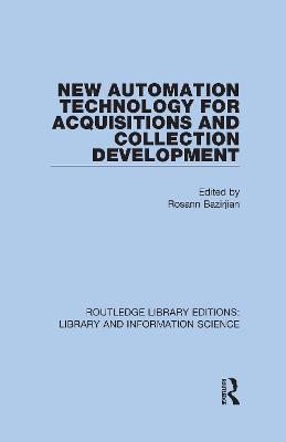 New Automation Technology for Acquisitions and Collection Development