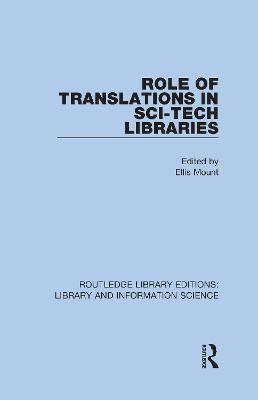 Role of Translations in Sci-Tech Libraries