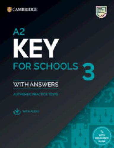 A2 Key for Schools 3 Student's Book with Answers with Digital Pack (Paperback)