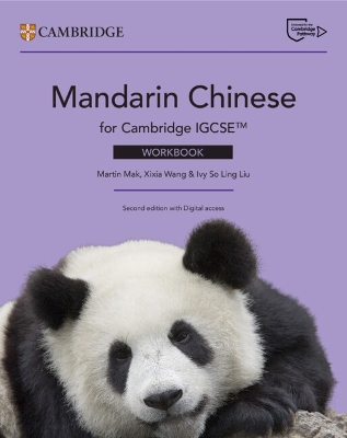 Mandarin Chinese for Cambridge IGCSE Workbook with Digital Access (2 Years) 2nd Revised edition