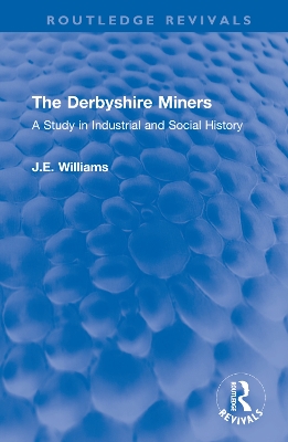 Derbyshire Miners: A Study in Industrial and Social History