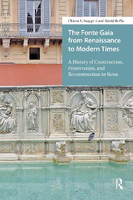 Fonte Gaia from Renaissance to Modern Times: A History of Construction, Preservation, and Reconstruction in Siena
