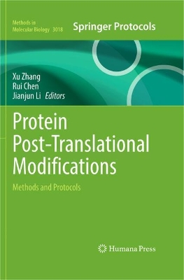 Protein Post-Translational Modifications: Methods and Protocols