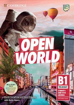 Open World Preliminary Self-Study Pack (Student's Book with Answers, Online Practice, Workbook with Answers & Audio Download & Class Audio)