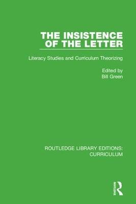 Insistence of the Letter: Literacy Studies and Curriculum Theorizing