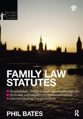 Family Law Statutes 4th edition
