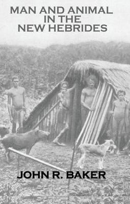 Man & Animals In New Hebrides