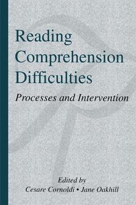 Reading Comprehension Difficulties: Processes and Intervention