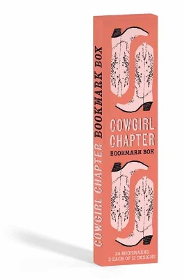 Cowgirl Chapter Bookmark Box
