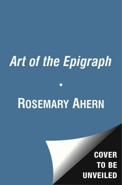 Art of the Epigraph: How Great Books Begin