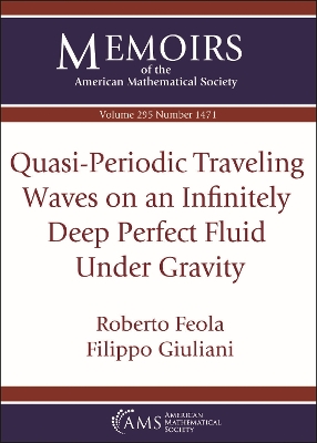 Quasi-Periodic Traveling Waves on an Infinitely Deep Perfect Fluid Under  Gravity