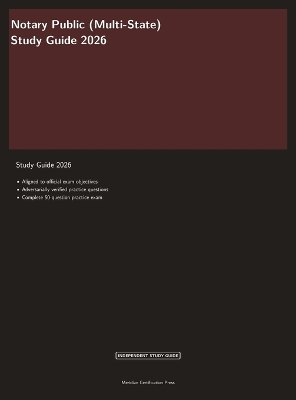 New York Notary Public Exam Prep 2026: Complete Study Guide with Practice Questions and New York Law Review