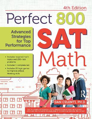 Perfect 800: SAT Math, Advanced Strategies for Top Performance 4th edition