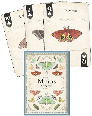 Moths Playing Cards