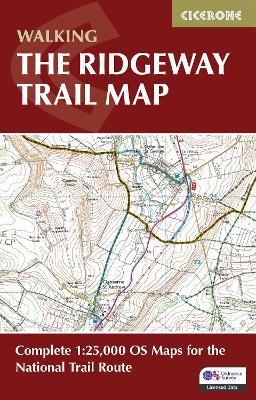 Ridgeway Trail Map: Complete 1:25,000 OS Maps for the National Trail Route 2nd Revised edition