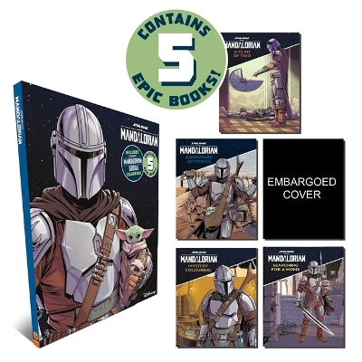 Star Wars The Mandalorian: Epic wallet containing 5 The Mandalorian and Grogu story, colouring and  activity books!