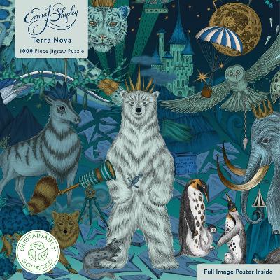 Adult Sustainable Jigsaw Puzzle Emma J Shipley: Terra Nova: 1000-pieces. Ethical, Sustainable, Earth-friendly