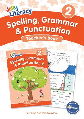 Spelling, Grammar & Punctuation Teachers Book 2: In Precursive Letters (British English edition) Teachers edition