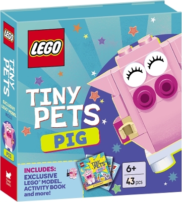LEGO&reg; Books. Tiny Pets: Pig (with exclusive pig mini-build, paper crafts,  stickers and activity book)