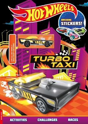Hot Wheels: Turbo Taxi (with stickers and Hot Wheels Small Bloc car model)
