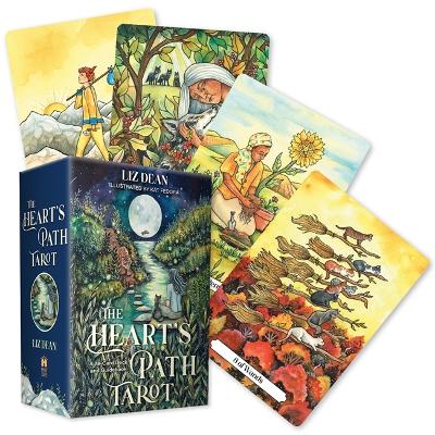 Hearts Path Tarot: A 78-Card Deck and Guidebook Wraparound magnetic closure