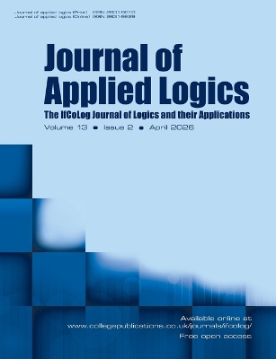 Journal of Applied Logics. The IfCoLog Journal of Logics and their  Applications. Volume 13, number 2, April 2026