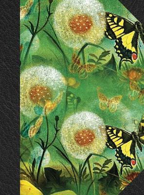 Notary Journal: Hardbound Public Record Book for Women, Logbook for Notarial Acts, 390  Entries, 8.5 x 11, Butterfly Floral Print Cover