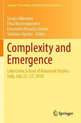 Complexity and Emergence: Lake Como School of Advanced Studies, Italy, July 2227, 2018 2022 ed.