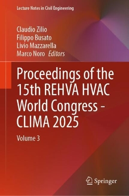 Proceedings of the 15th REHVA HVAC World Congress - CLIMA 2025: Volume 3