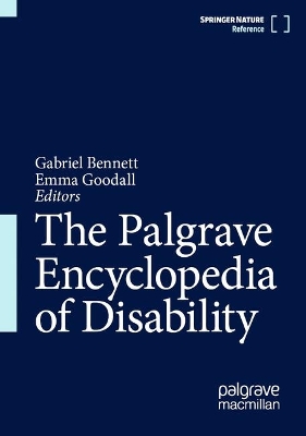 Palgrave Encyclopedia of Disability