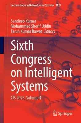 Sixth Congress on Intelligent Systems: CIS 2025, Volume 4