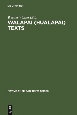 Walapai (Hualapai) Texts Reprint 2011
