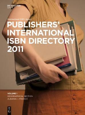 Publishers International ISBN Directory 2011 37th