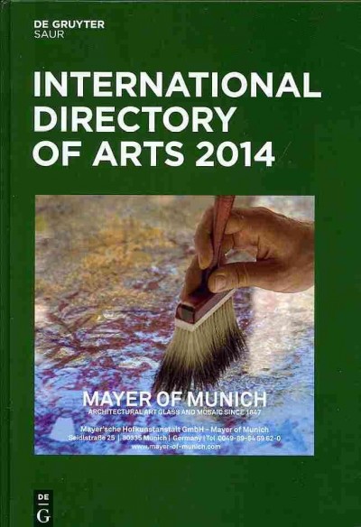 International Directory of Arts 2014
