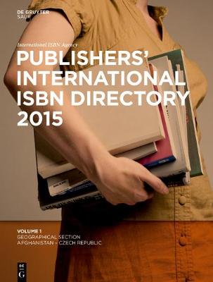 Publishers' International ISBN Directory 2015 41st