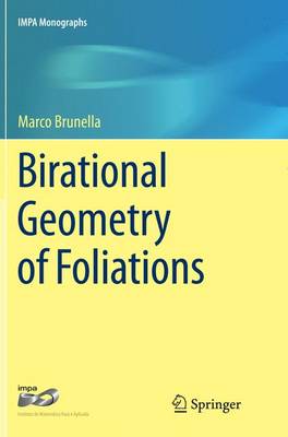 Birational Geometry of Foliations Softcover reprint of the original 1st ed. 2015