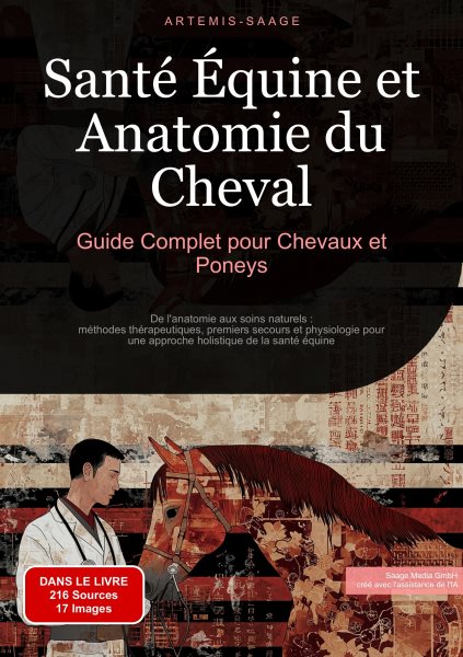 Sant&Atilde;&copy; &Atilde;quine et Anatomie du Cheval: Guide Complet pour Chevaux et Poneys: De l'anatomie aux soins naturels : methodes therapeutiques, premiers secours et physiologie pour une approche holistique de la sante equine