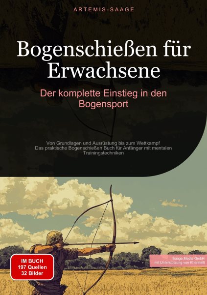 Bogenschie&Atilde;en f&Atilde;&frac14;r Erwachsene: Der komplette Einstieg in den Bogensport: Von Grundlagen und Ausrustung bis zum Wettkampf - Das praktische Bogenschieen Buch fur Anfanger mit mentalen Trainingstechniken
