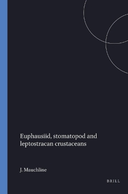 Euphausiid, stomatopod and leptostracan crustaceans: Keys and notes for the identification of the species
